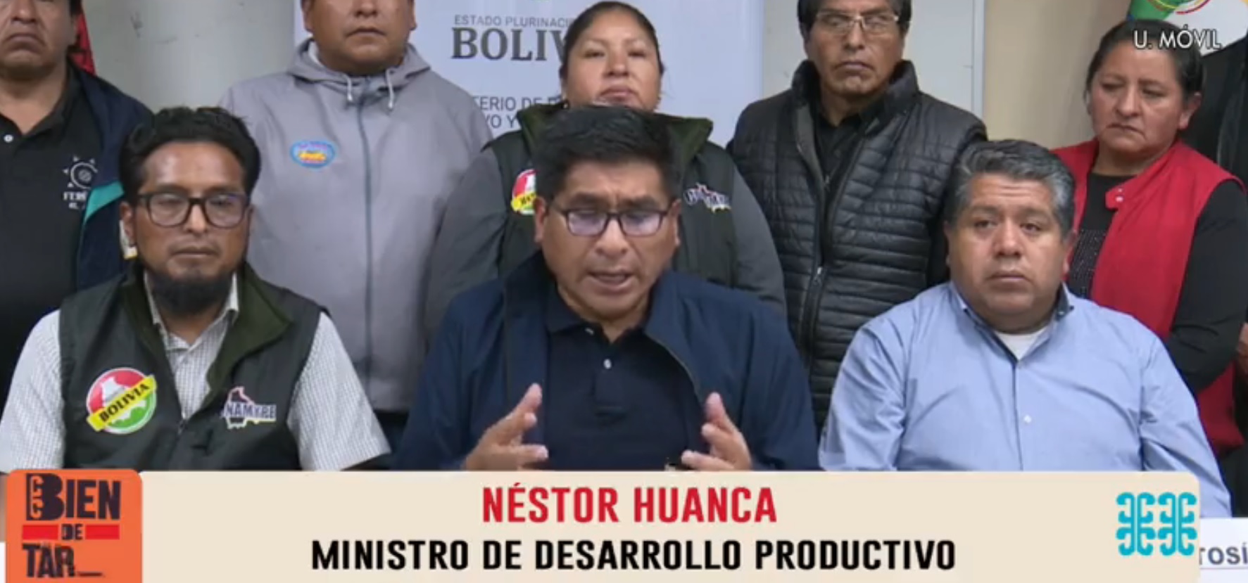 Gobierno y Conamype acuerdan abrir mercados, dotación de insumos y agilizar acceso a créditos SIBOLIVIA