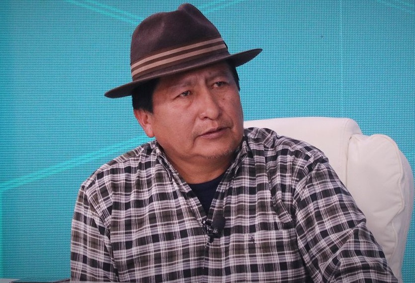 Rufo Calle califica a Evo Morales de “dictador sindical” y que “utiliza y somete” a su propia gente 