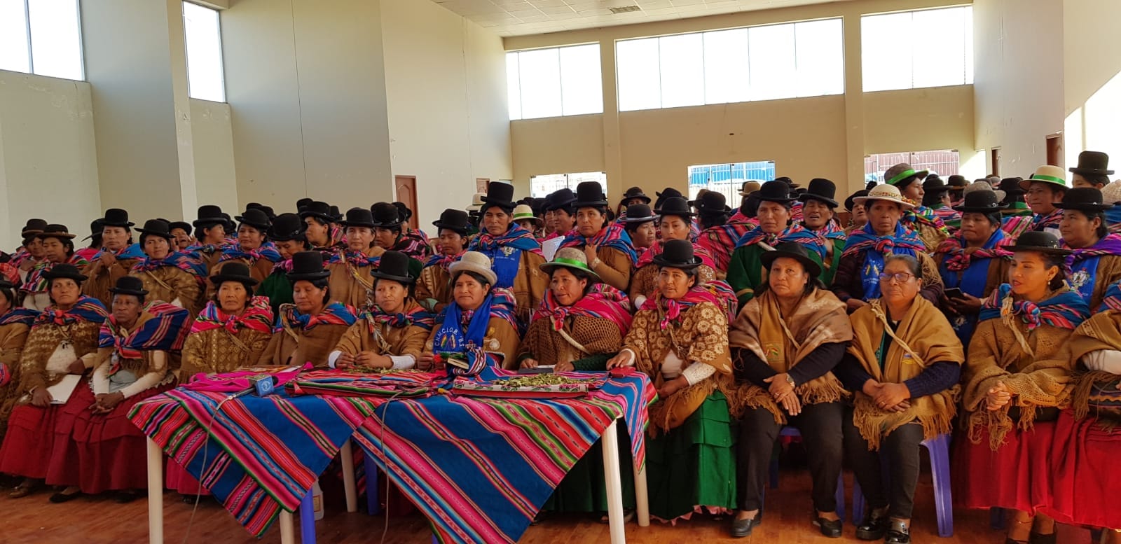 Bartolinas de La Paz y de Oruro respaldan a la dirigente nacional Kuno, advierten de afanes divisionistas