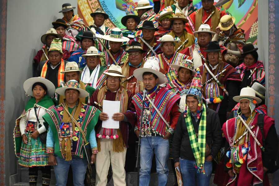 Conamaq se declara en emergencia y vigilia constante en defensa del Gobierno y advierte que no permitirá bloqueos