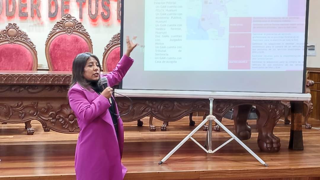 Viceministra Cruz demanda a gobernaciones articular esfuerzos con alcaldías para erradicar la violencia contra mujeres y niños