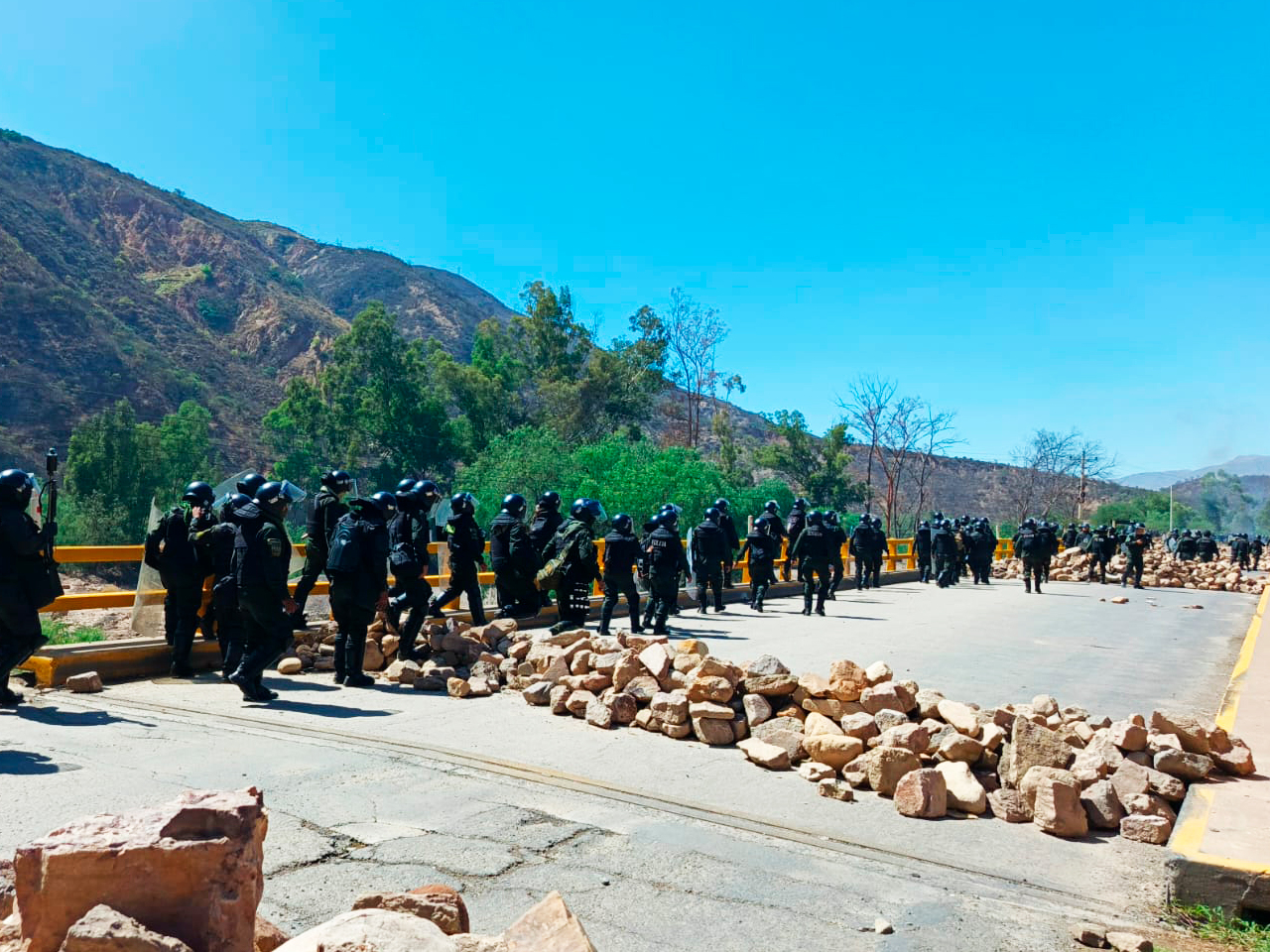 Del Castillo afirma que la Policía no claudicará y no dejará que grupos irregulares secuestren al país