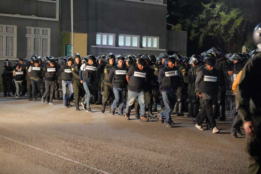 Fiscalía acusa a 21 bloqueadores detenidos en Parotani por terrorismo, alzamiento armado y delitos contra la seguridad del Estado