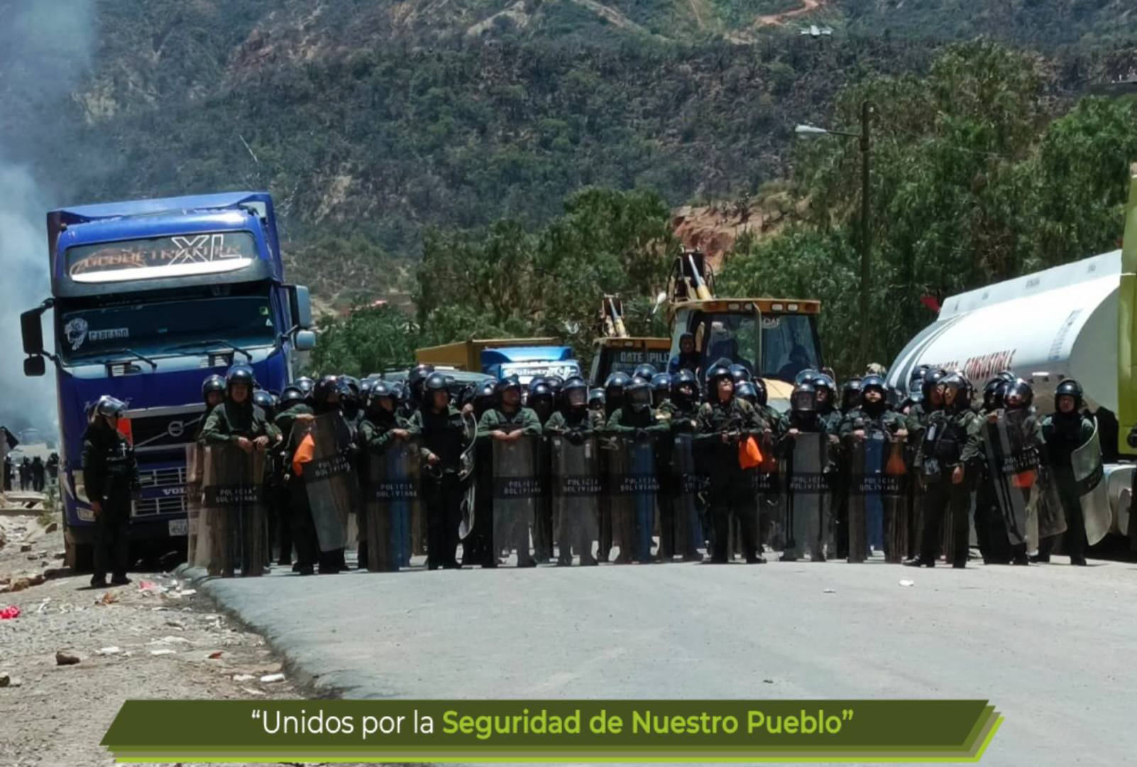 Aprehenden a dos personas y secuestran motocicletas y explosivos en desbloqueo de Capinota