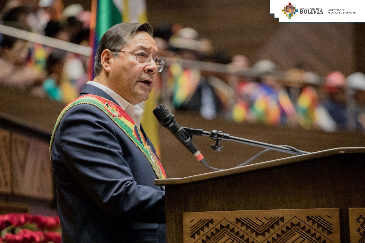 Arce felicita a Trump por su triunfo electoral y afirma que tendrá el desafío de apoyar el fin de las guerras