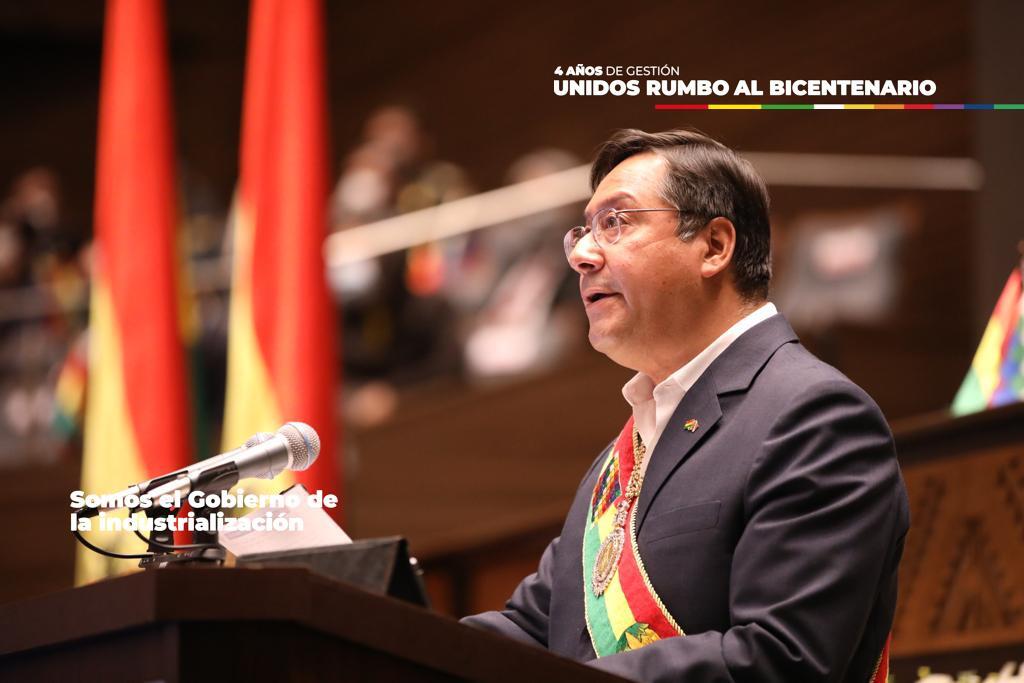 Arce encara su quinto año de Gobierno con la mirada en la consolidación de la industrialización