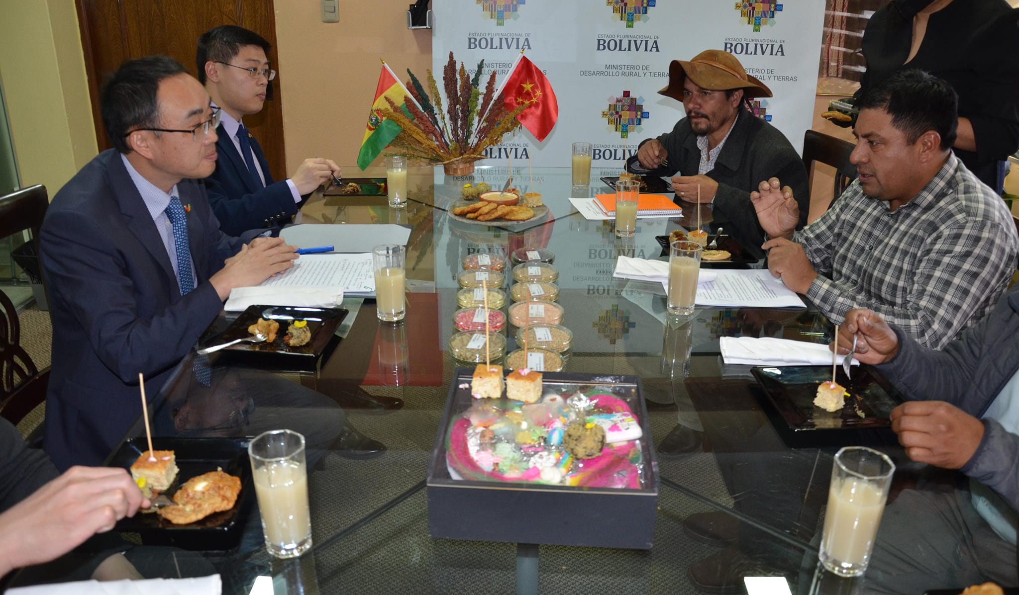 Bolivia y China hablan de gestión de recursos para apoyar la industrialización y exportaciones