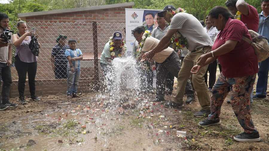 Entregan sistema de agua en el Torno para fortalecer la producción y combatir efectos del cambio climático