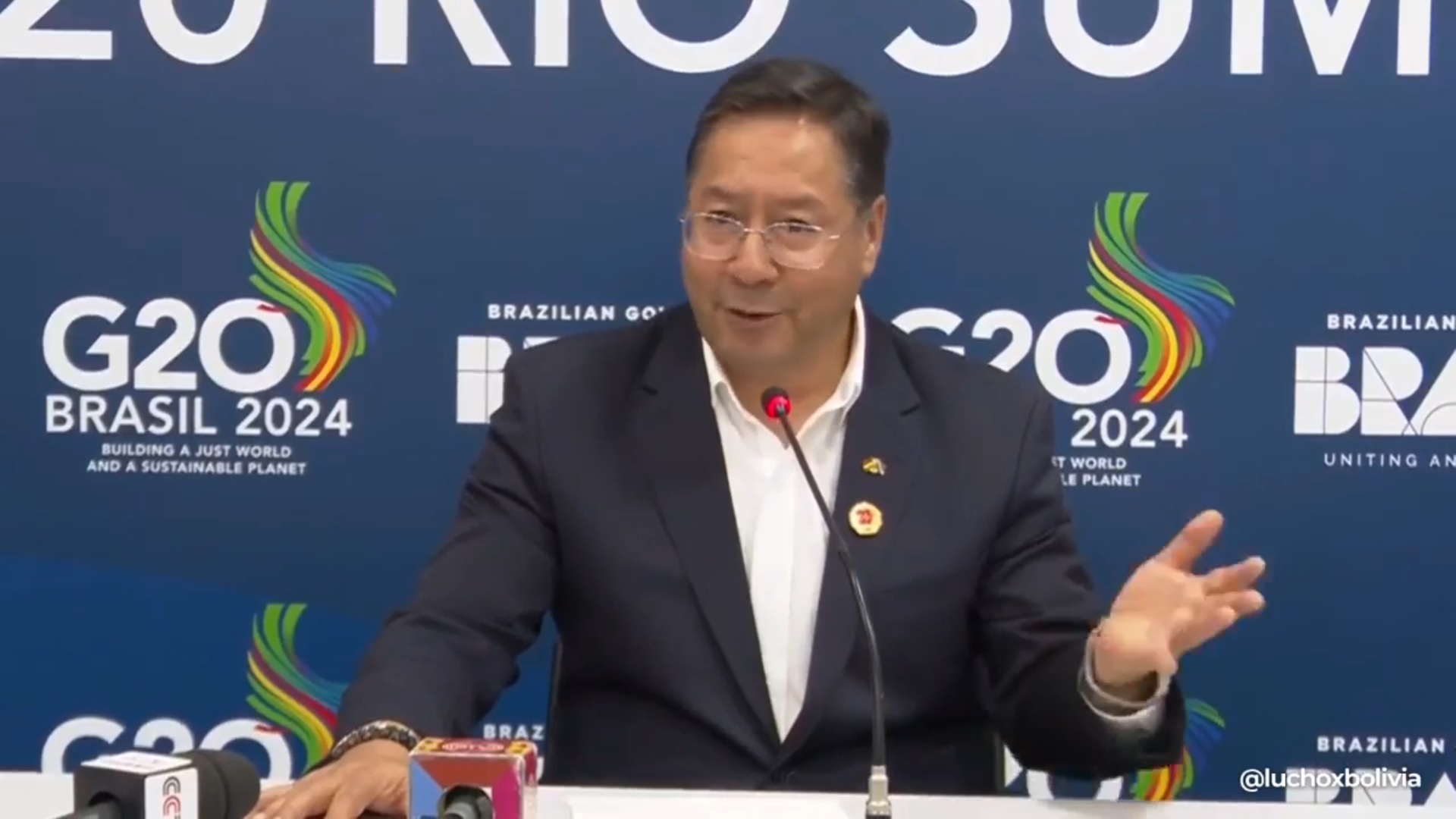 Arce confirma ingreso de Bolivia a evaluación de emisiones de CO₂ para captar recursos