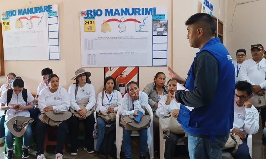Inician intervención en 12 barrios de Riberalta para prevenir casos de malaria