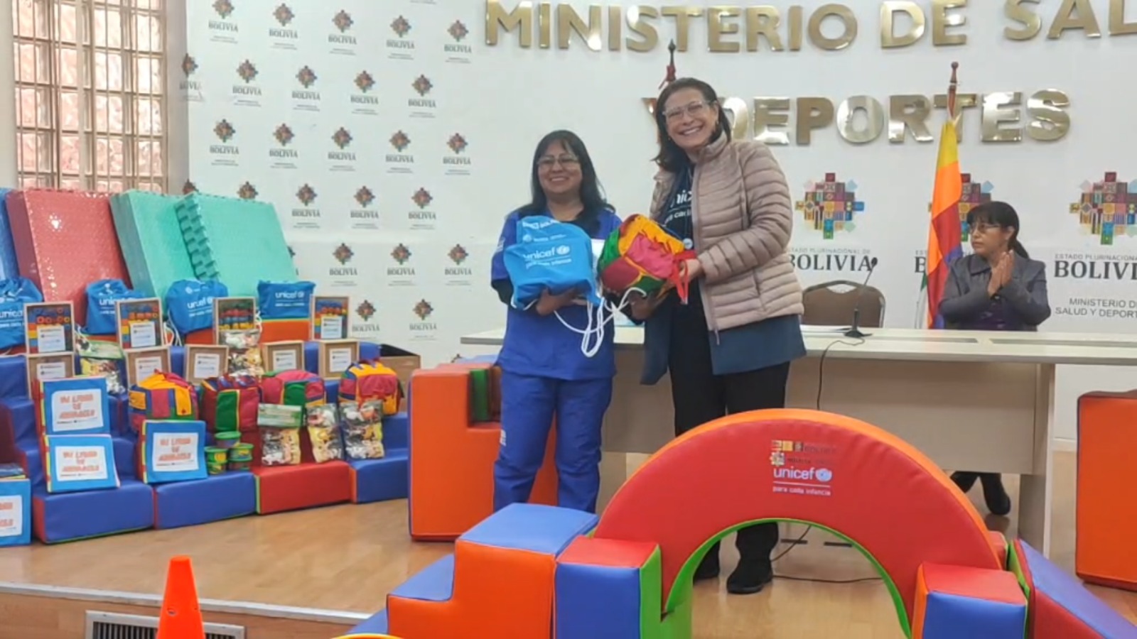 Foto: Captura Ministerio de Salud y Deportes