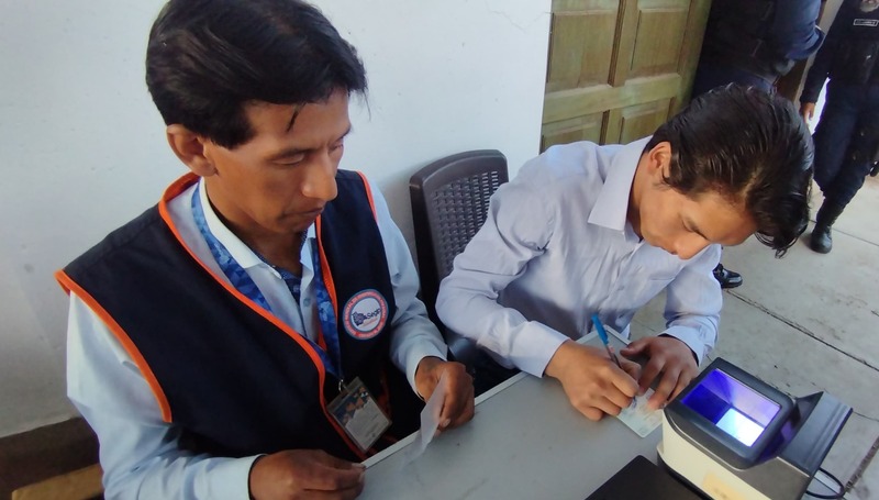 Activan campaña de cedulación gratuita para damnificados de Bajo Llojeta