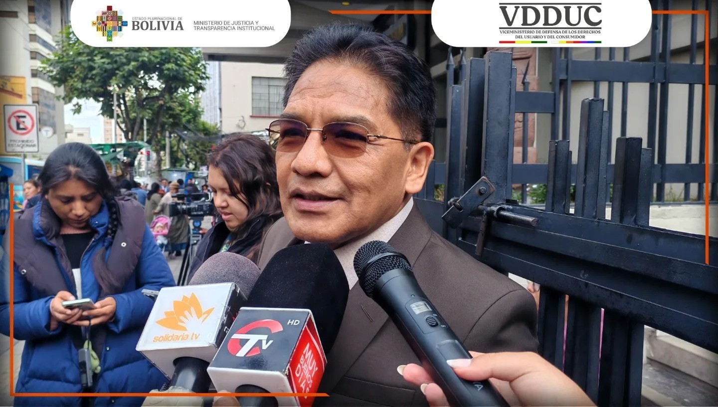 Viceministro de Defensa de los Derechos del Usuario y Consumidor, Jorge Silva. Foto: VDDUC