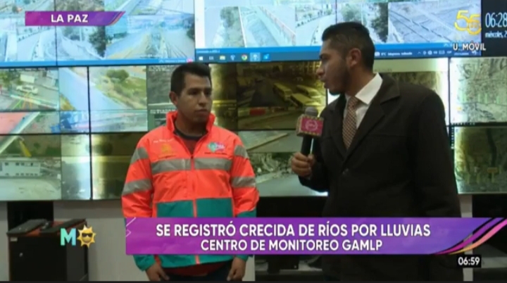 Lluvias generan crecida del nivel del río Choqueyapu y prevén precipitaciones “más constantes”