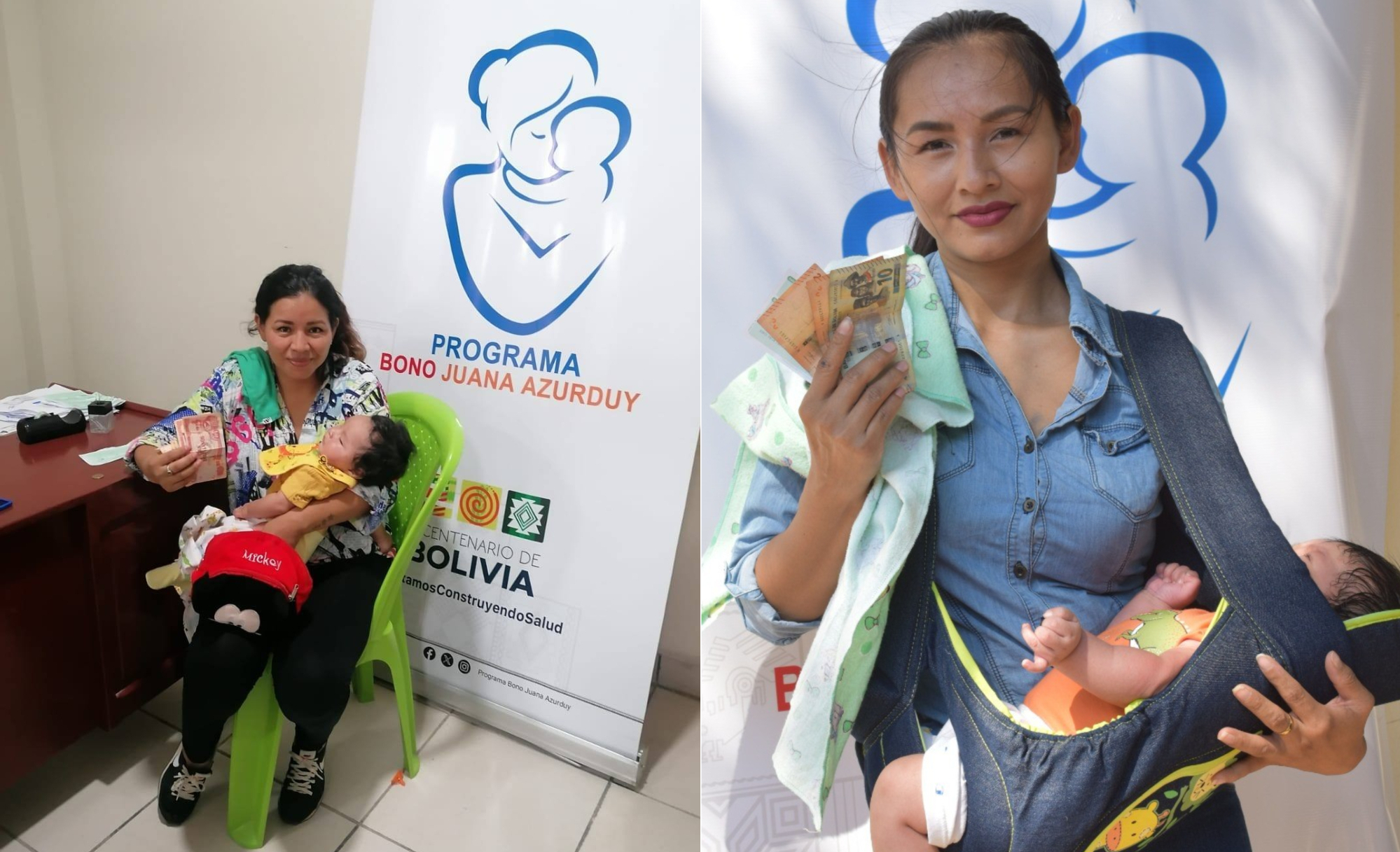 Captura: RRSS Programa Bono Juana Azurduy