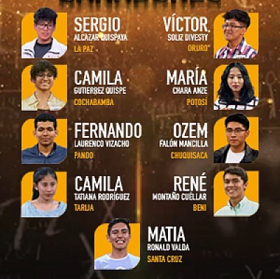 Estudiantes de 9 departamentos están listos para competir y dar su mayor esfuerzo en la semifinal de la “Academia del Saber”