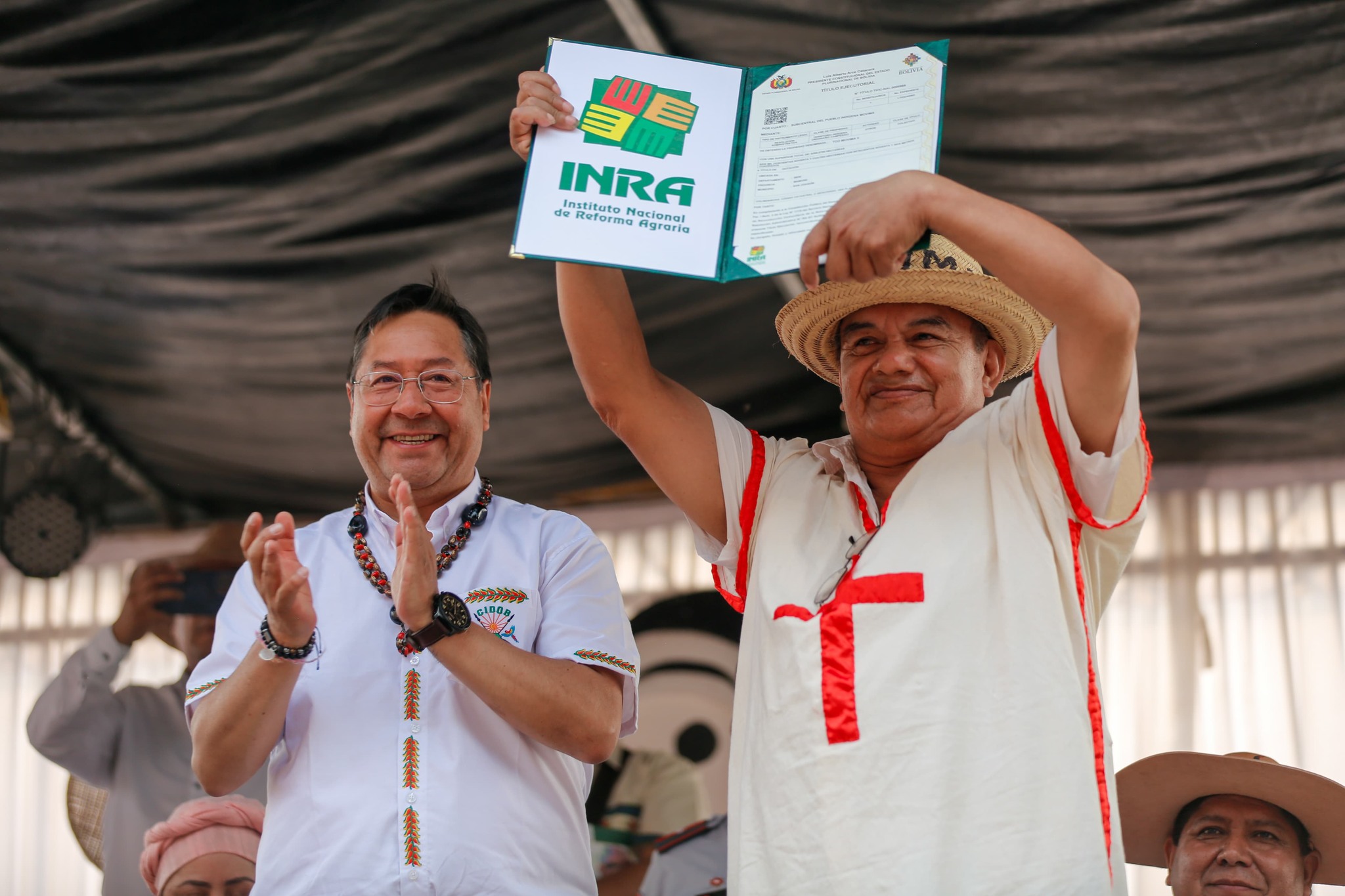 Arce celebra aniversario de la Cidob y afirma que el Estado Plurinacional no podría existir sin los pueblos indígenas