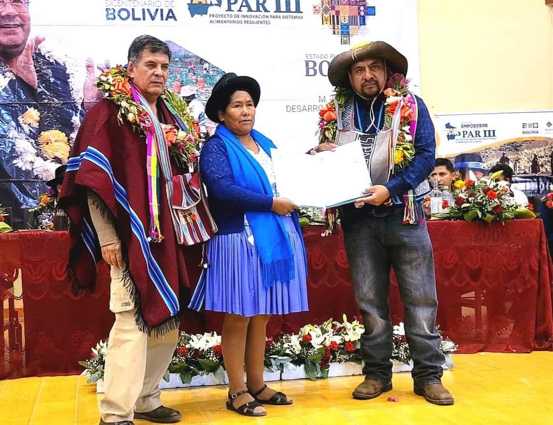 Garantizan proyectos productivos en Chuquisaca con más de Bs 141 millones de inversión 