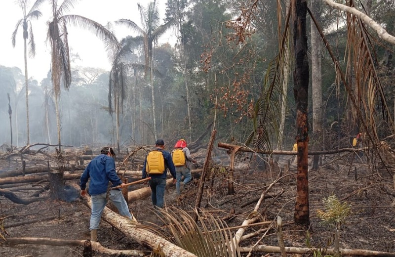 Aclaran que emergencias por incendios en Beni fueron atendidas desde el primer momento 