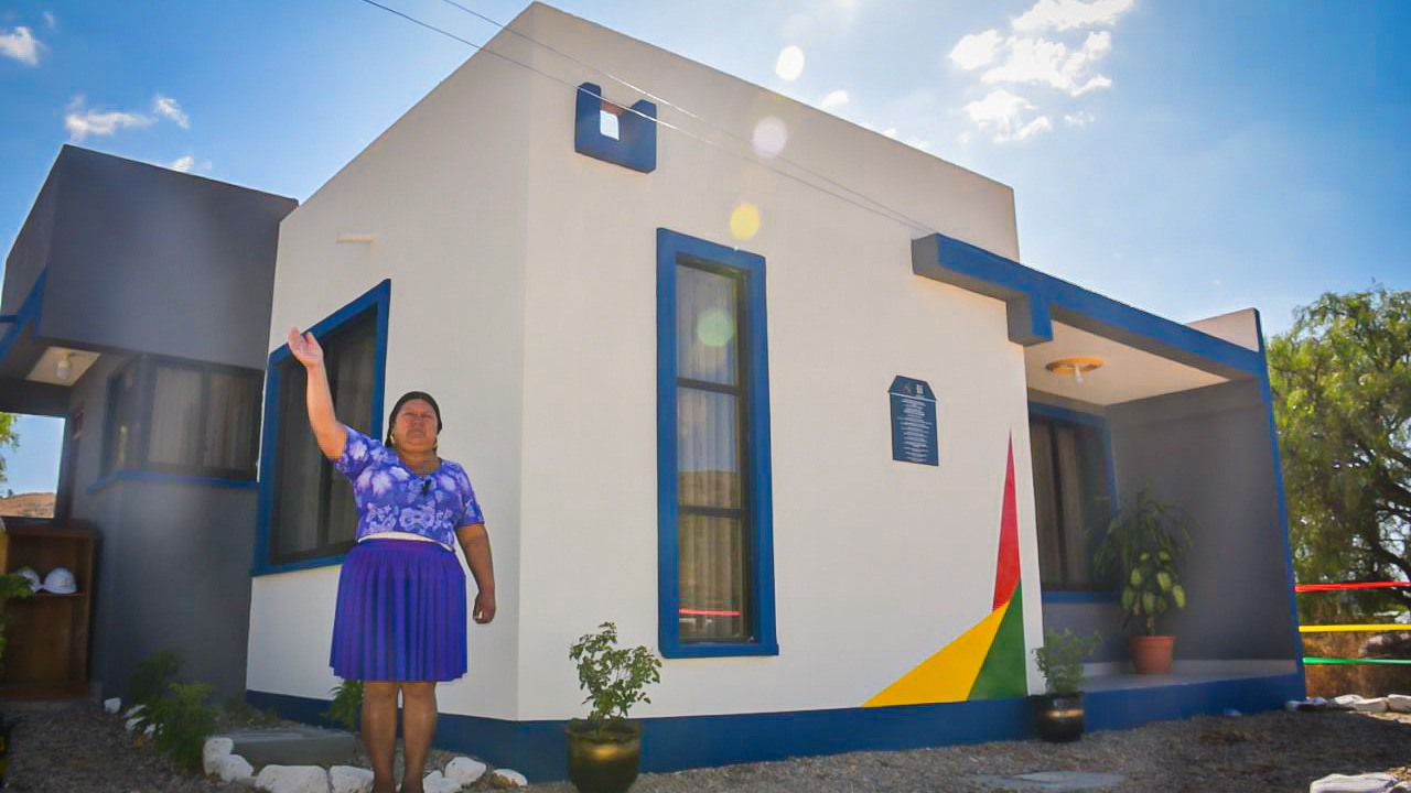 Más de 101.000 familias bolivianas se beneficiaron con créditos de vivienda de interés social a agosto