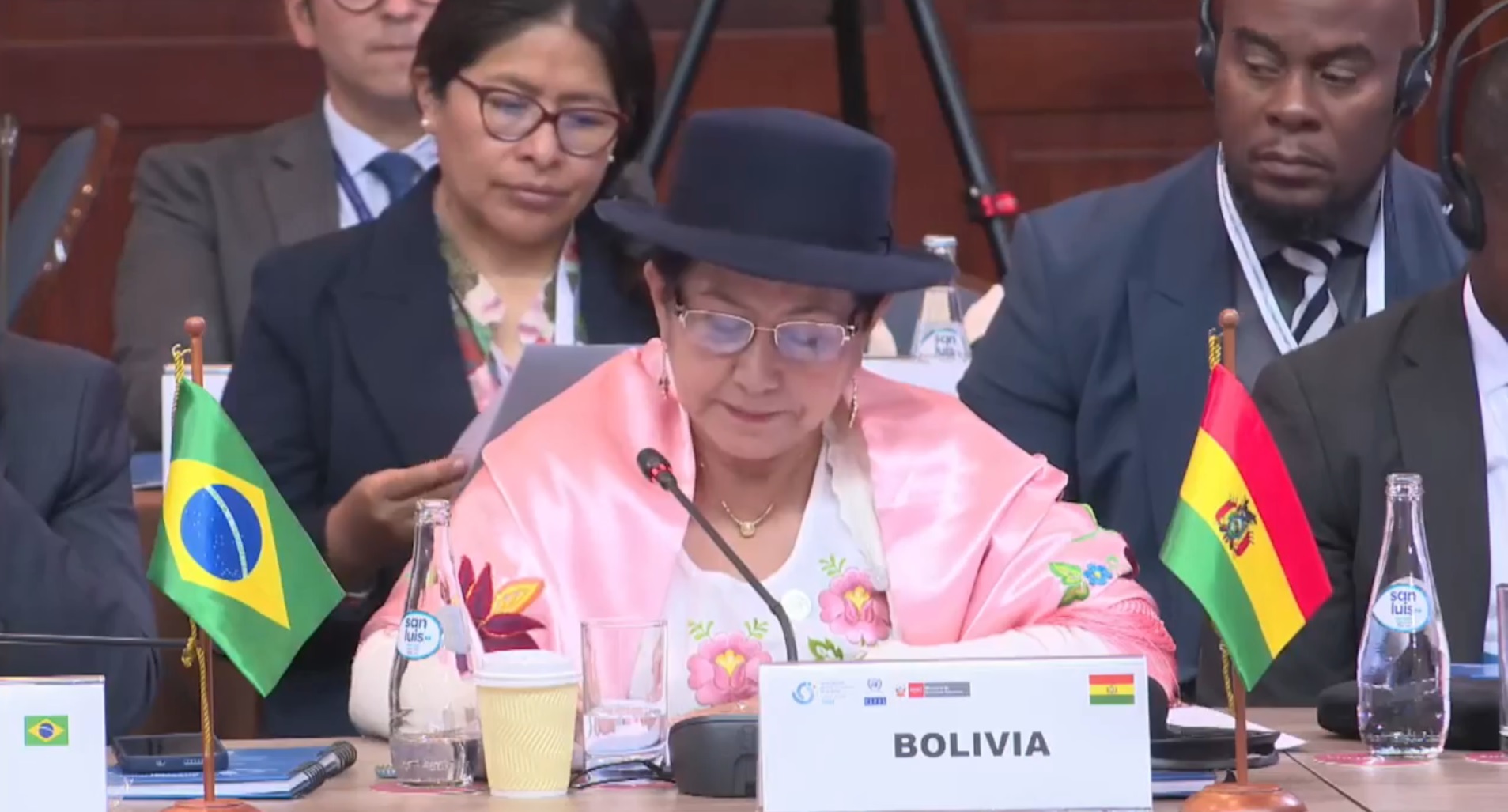 Bolivia agradece en la Cepal ayuda internacional para combatir incendios y aboga por mecanismos de cooperación