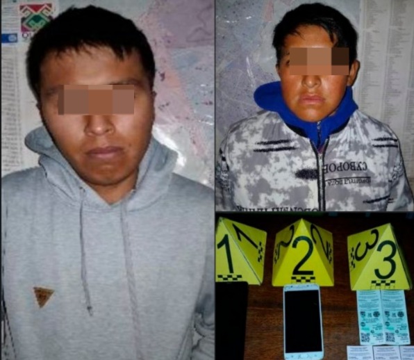 Aprehenden a dos personas que intentaban revender con sobreprecio entradas para el cotejo Bolivia - Colombia 