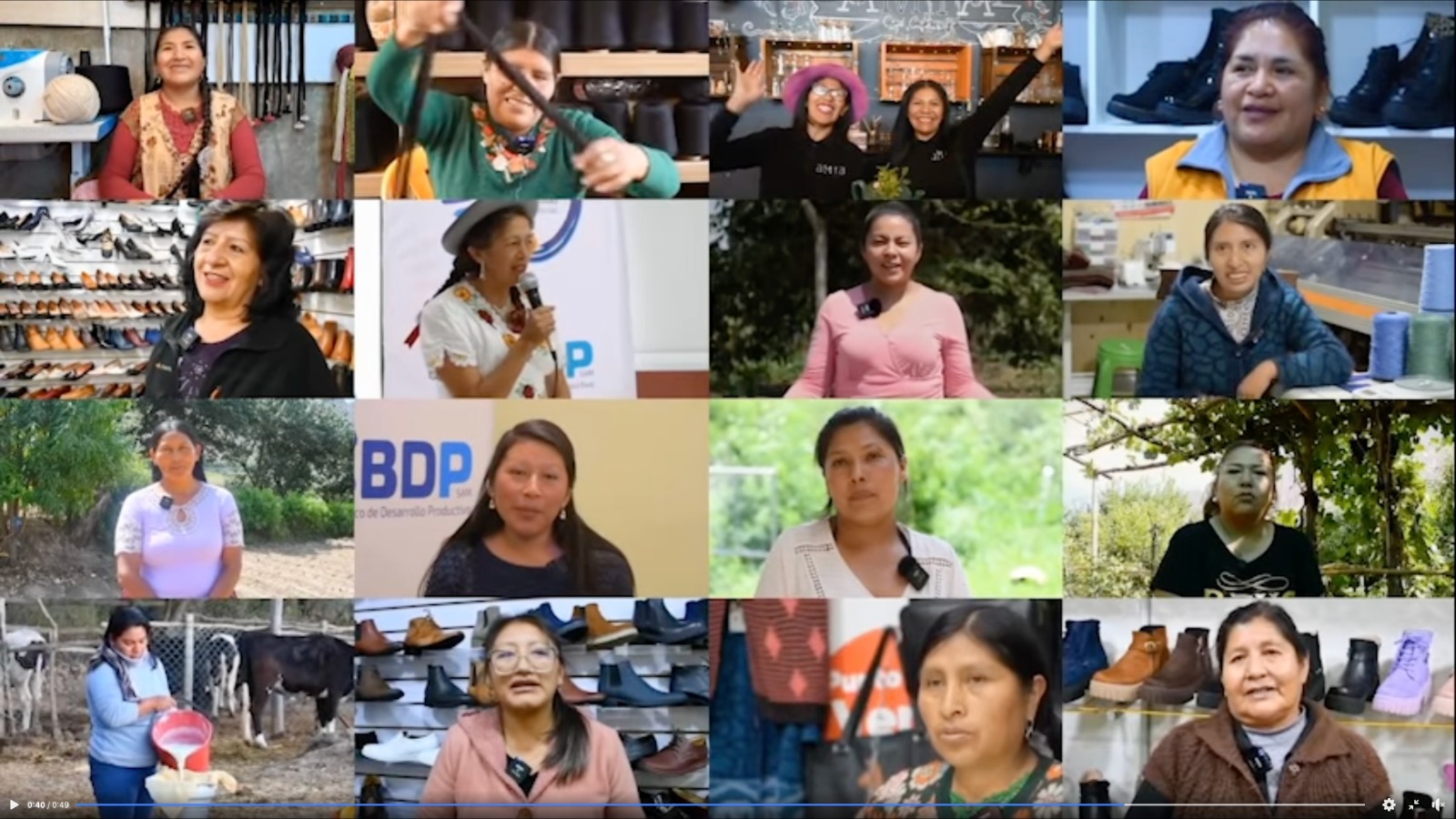 “Mujer BDP” transforma la vida de 19.408 productoras y emprendedoras en todo el país