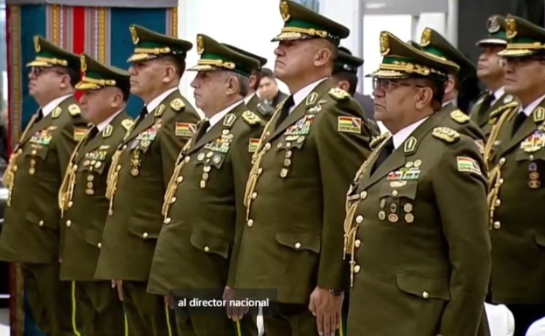 El general Augusto Russo jura como nuevo Comandante de la Policía