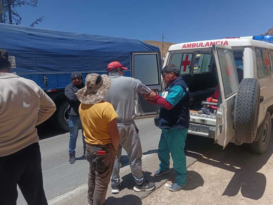 Garantizan atención en salud en puntos de bloqueo con el despliegue de brigadas médicas