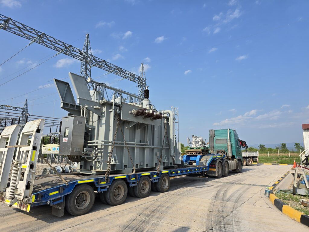 Transformador de 25 MVA restablece continuidad del servicio eléctrico en Bermejo