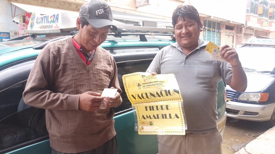 Bolivia reporta 3 casos de fiebre amarilla en La Paz y Santa Cruz, instan a la vacunación