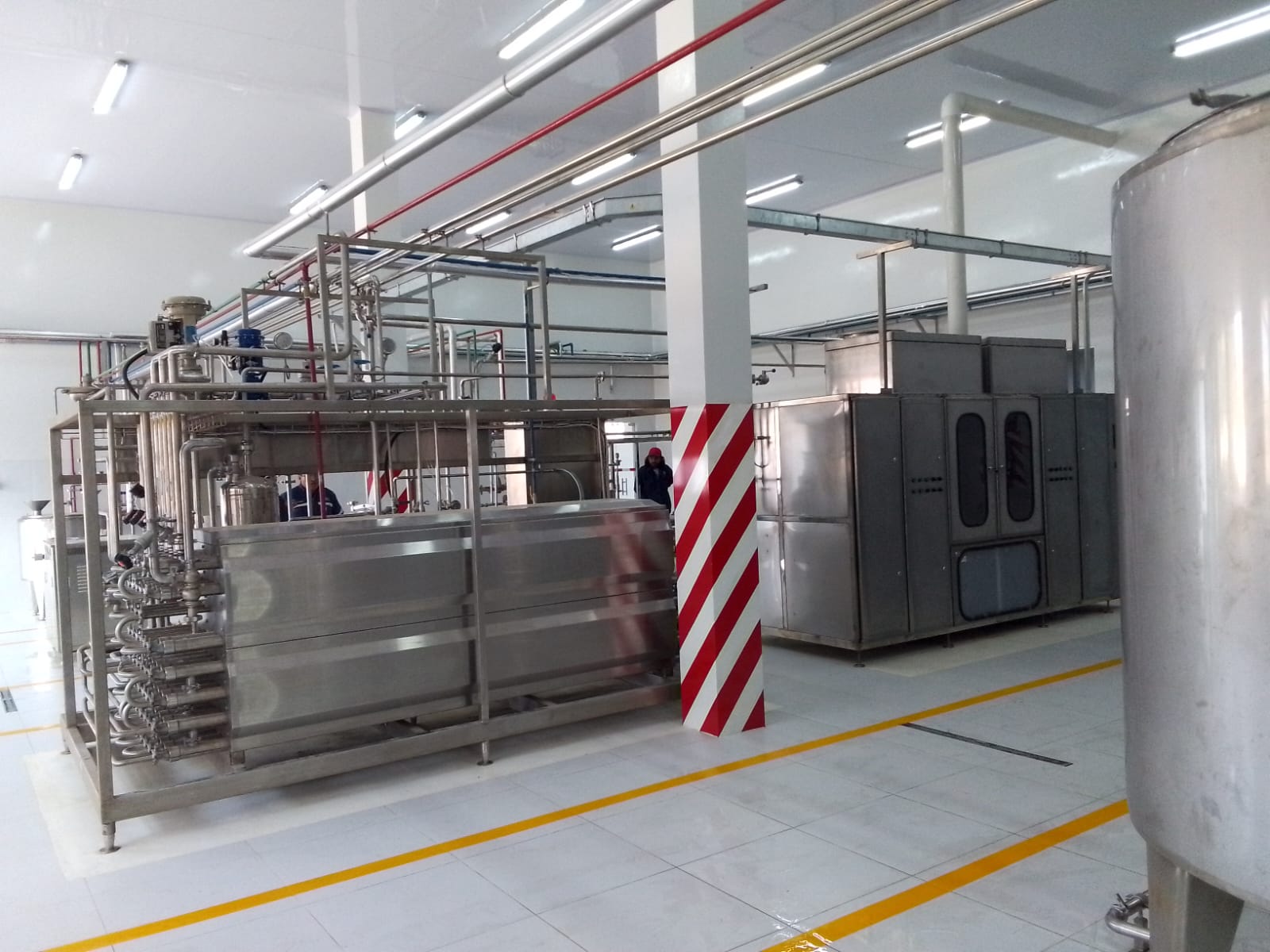 Prueban calibración de la planta procesadora de lácteos de Mizque para inicio de operaciones