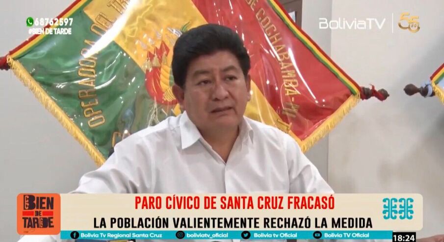 Paro cívico cruceño deja más de Bs 400.000 en pérdidas en Vías Bolivia