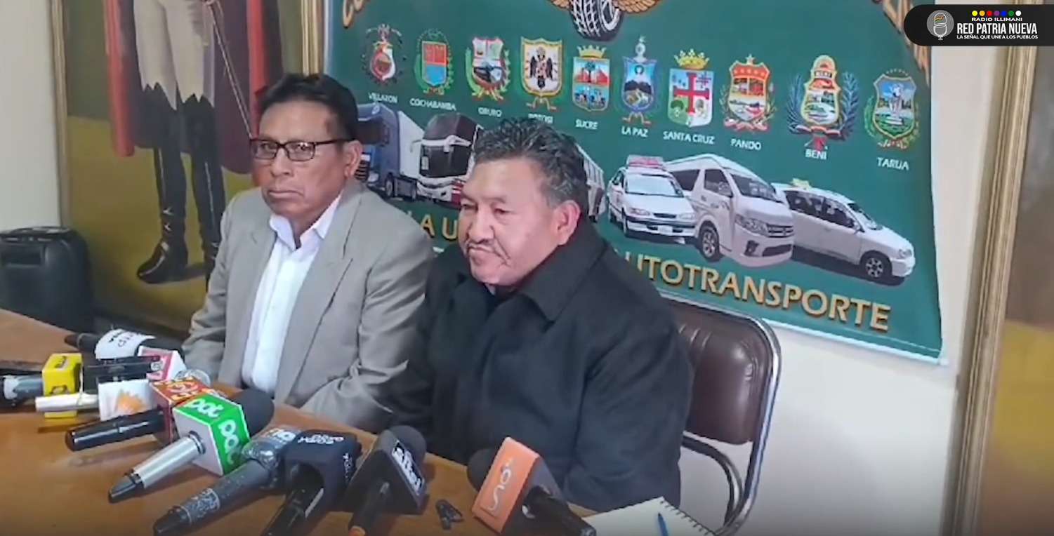 Chóferes rechazan convocaría a paro y bloqueos, piden que se garantice el libre tránsito