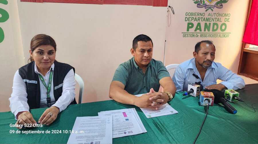 Declaran alerta sanitaria roja en Pando por calidad del aire “extremadamente malo”