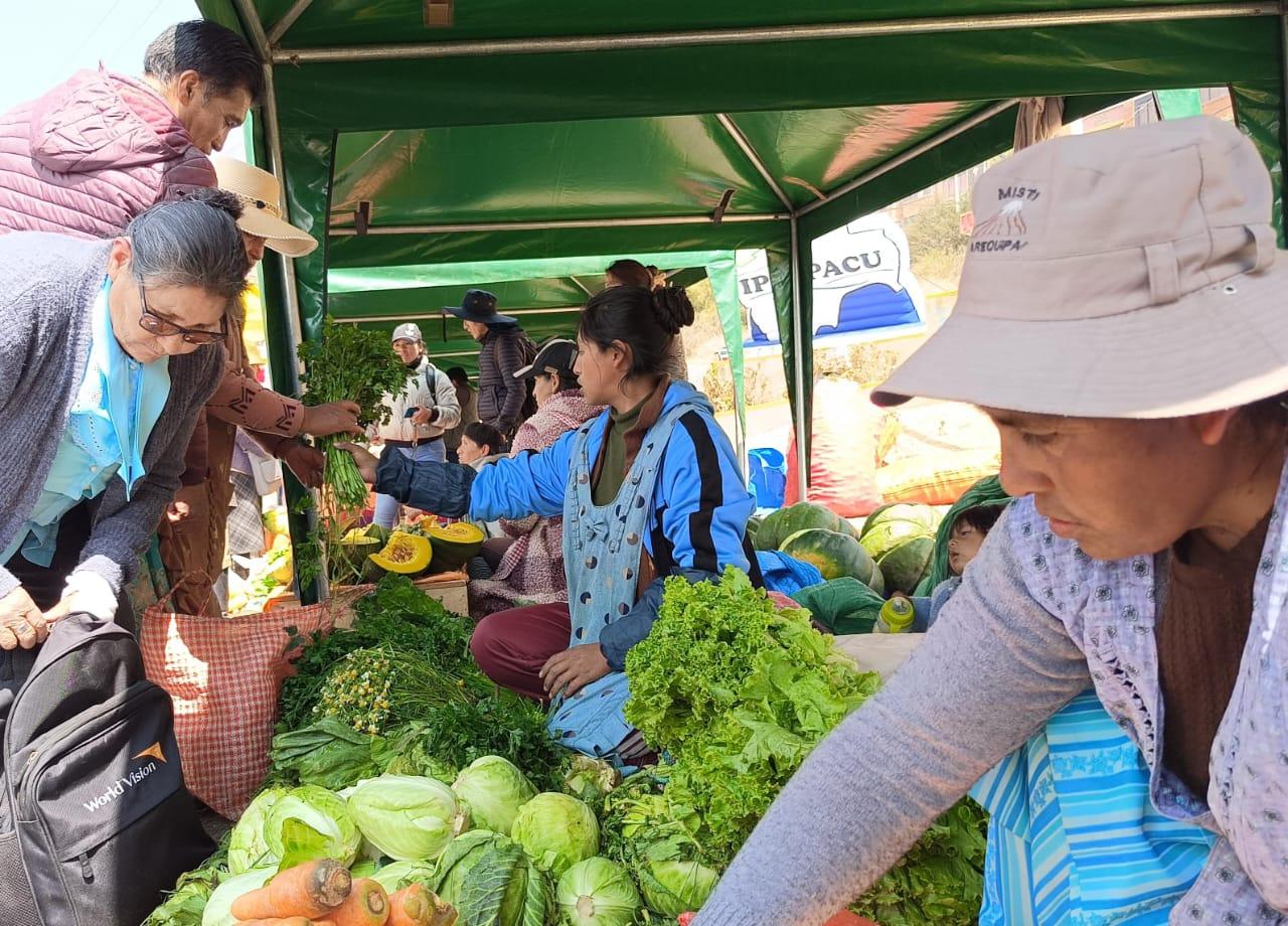 Feria “Del campo a la olla” espera a la población de Trinidad en la plazuela de la Tradición