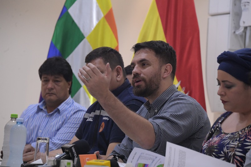 Del Castillo asegura que los avasallamientos de tierras redujeron en más de un 50%