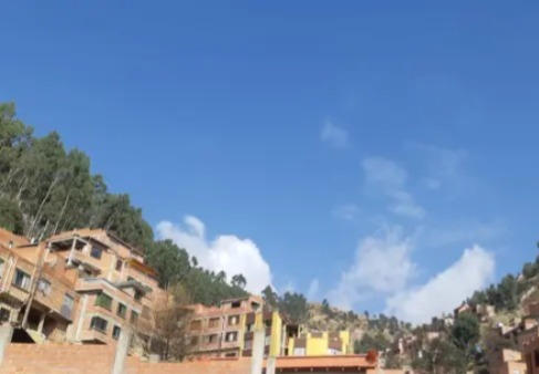 En La Paz el índice de contaminación baja de “muy malo” a “malo” tras lluvias en la madrugada