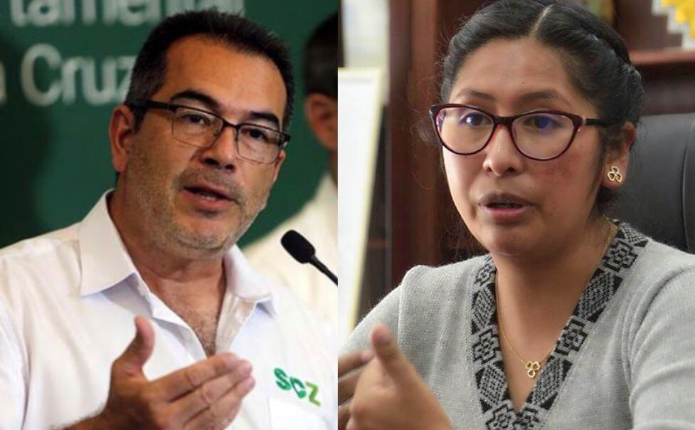 Alcaldesa Copa y gobernador Aguilera coinciden en que Morales debe ir al diálogo para evitar conflictos