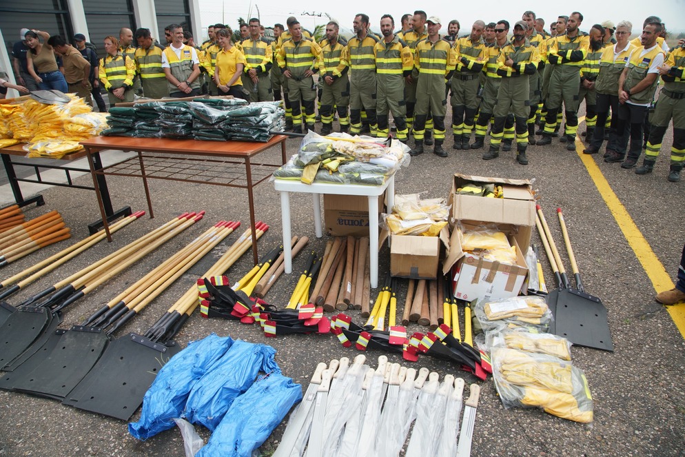 Tareas contra los incendios en Santa Cruz se fortalecen y se alistan nuevas estrategias