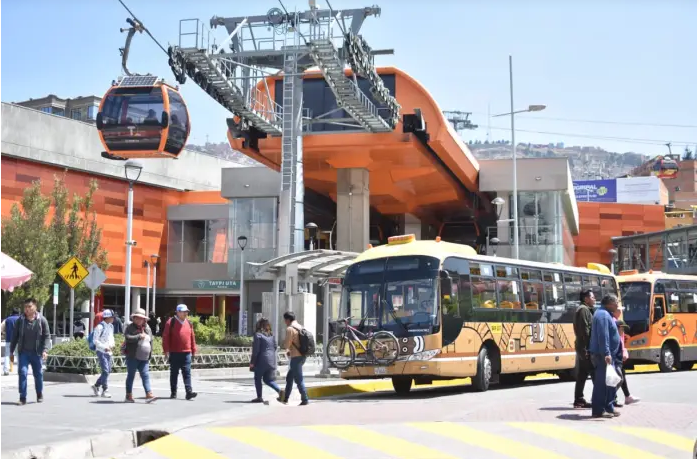 Cuatro rutas de La Paz BUS se integran con las estaciones de Mi Teleférico 