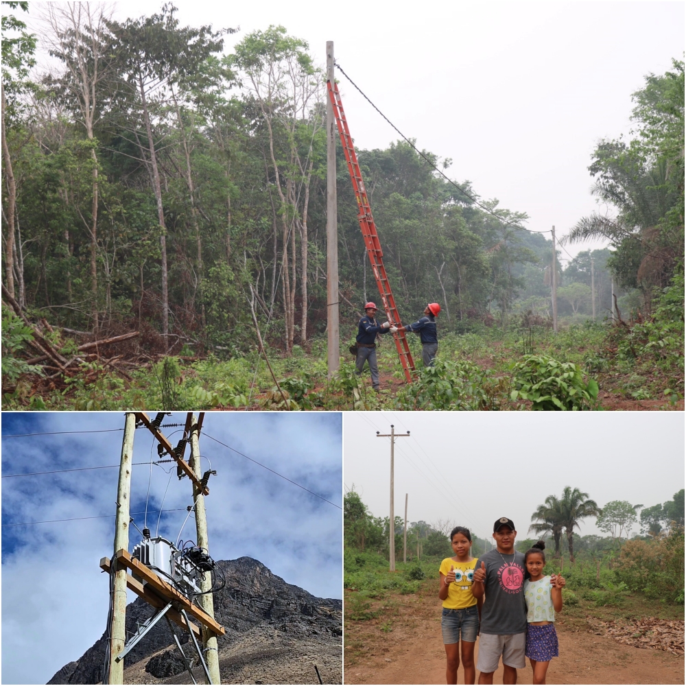 Avanza la ejecución de proyectos de electrificación para optimizar el suministro en La Paz y Beni
