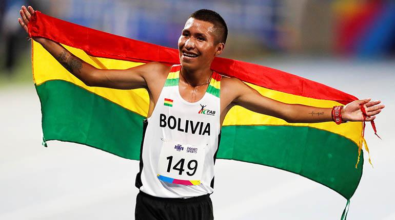David Ninavia representará a Bolivia en el Sudamericano de Atletismo 2025 en Argentina