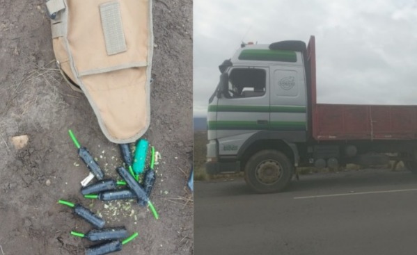 Comisan dinamita y “miguelitos” en Oruro para atacar a militares que luchan contra el contrabando