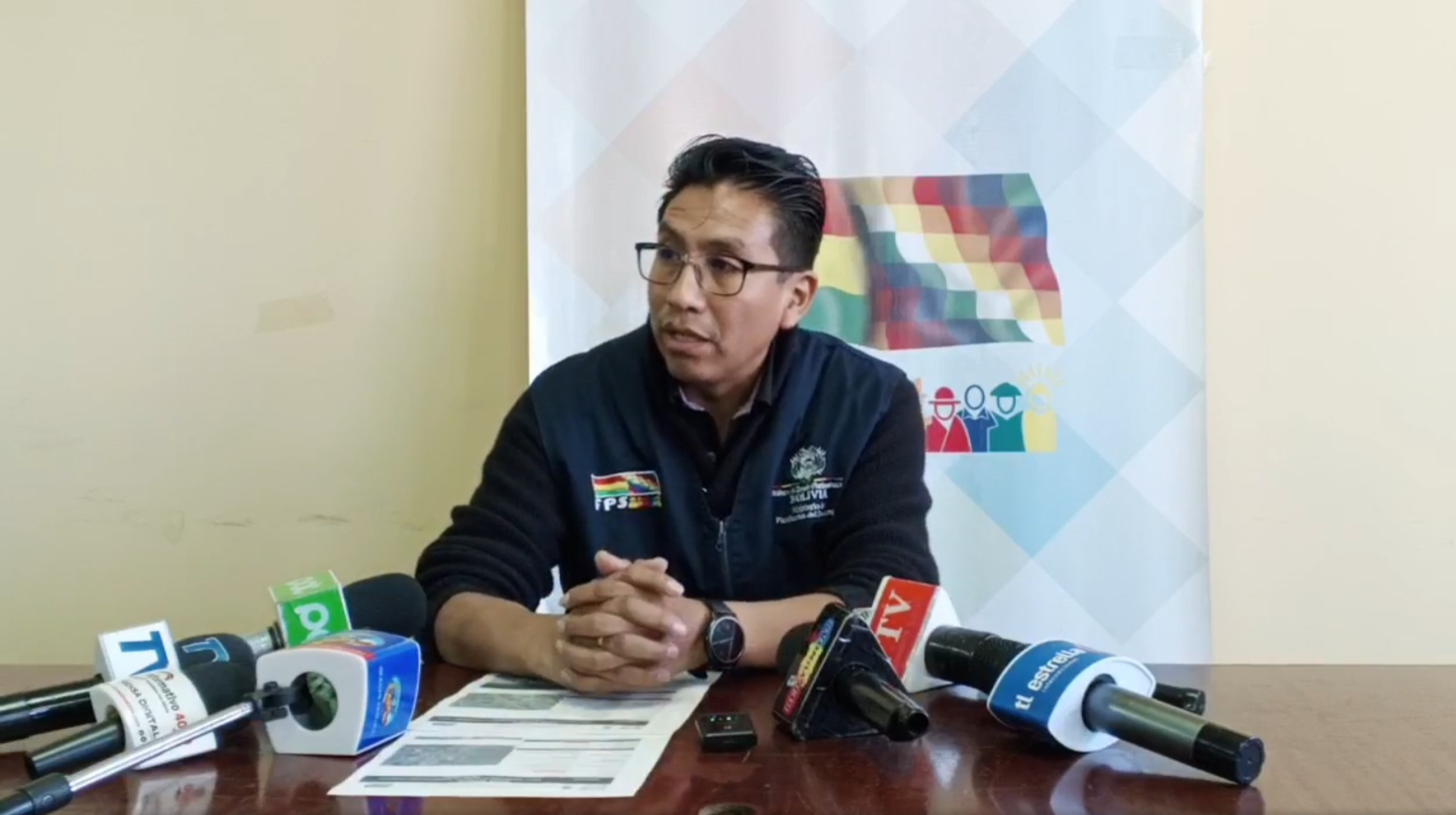 Willy Pantaleón, gerente departamental del FPS La Paz. Captura: RRSS