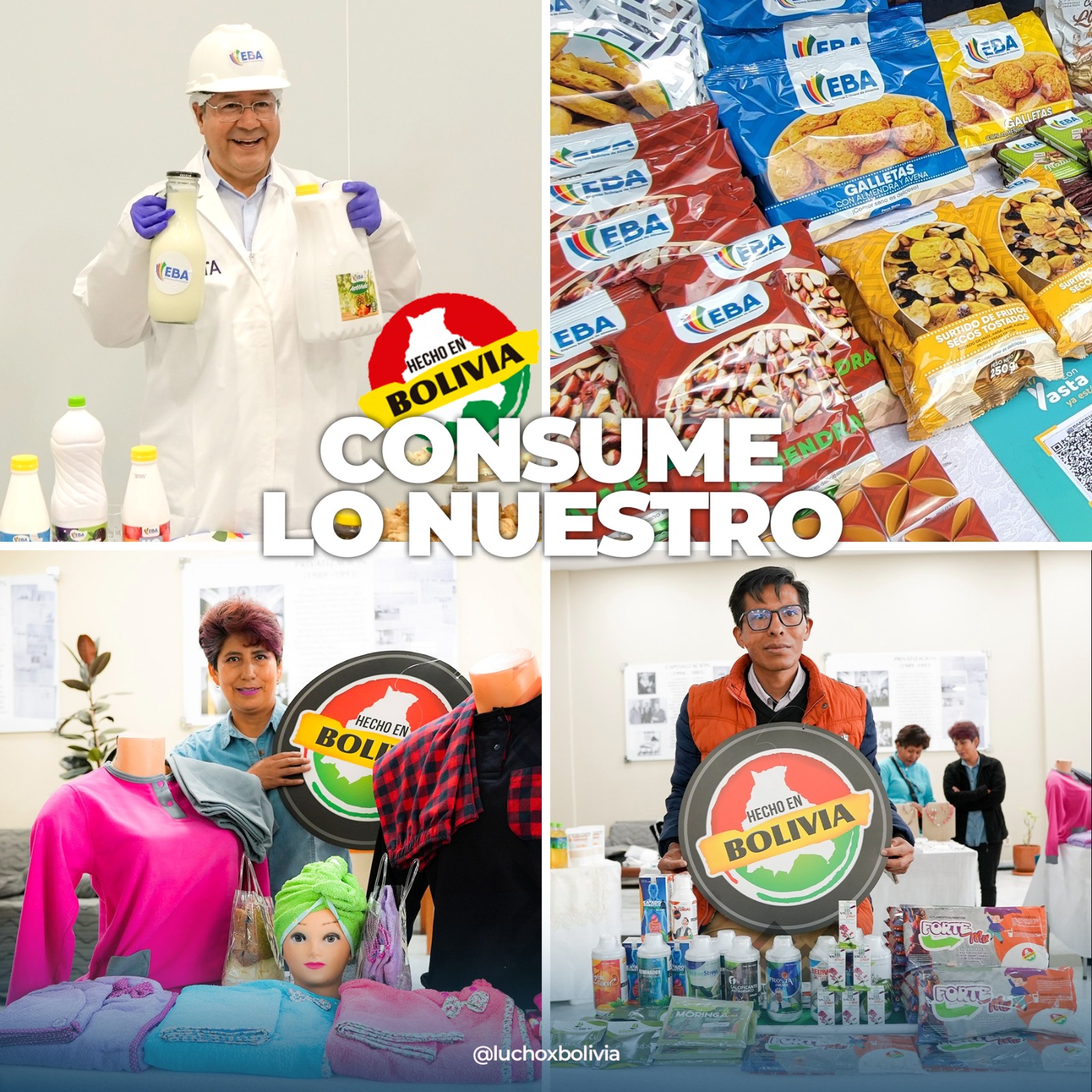Al menos 29 supermercados, tiendas y comercios privados del país se suman a la iniciativa "Consume lo Nuestro” 