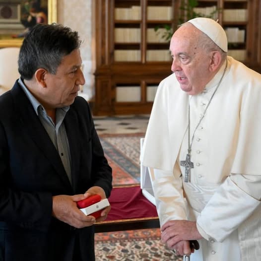 Choquehuanca destaca que el legado del Papa Francisco “inspira a seguir construyendo un mundo más justo y solidario”