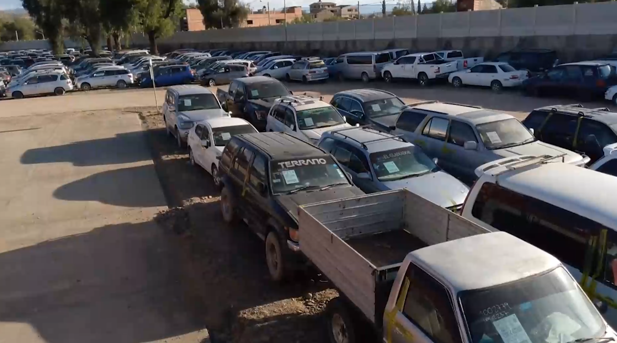 Comisan 51 vehículos con una afectación al contrabando de más de Bs 1 millón