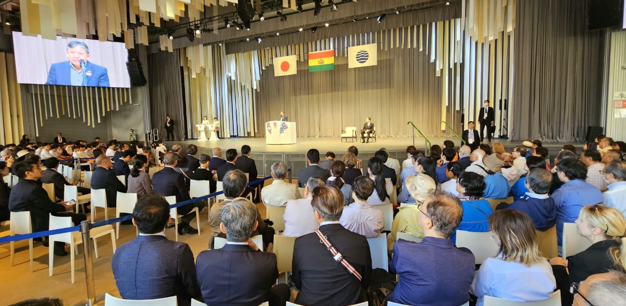 Choquehuanca participa del Día Nacional de Bolivia en Japón y cumple agenda para fortalecer lazos bilaterales 