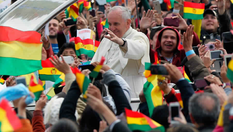 Pasaron 10 años de la llegada del Papa Francisco a Bolivia